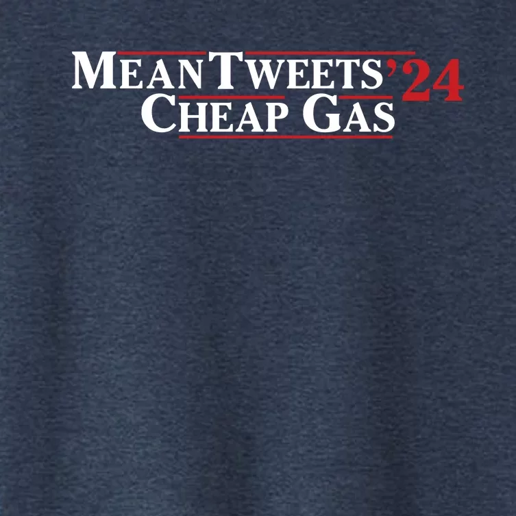 Mean Tweets Gas 2024 Women's Crop Top Tee