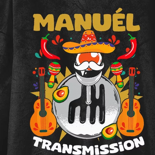 Manuel Transmission Gearbox Mexican Manual Transmission Hooded Wearable Blanket