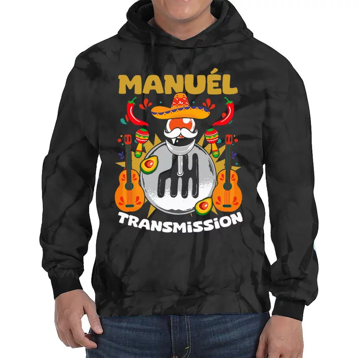 Manuel Transmission Gearbox Mexican Manual Transmission Tie Dye Hoodie