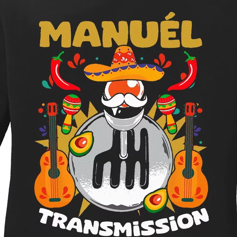 Manuel Transmission Gearbox Mexican Manual Transmission Ladies Long Sleeve Shirt