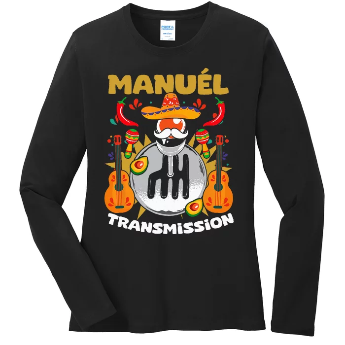 Manuel Transmission Gearbox Mexican Manual Transmission Ladies Long Sleeve Shirt