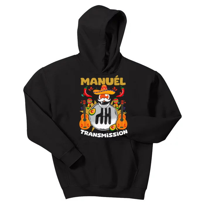 Manuel Transmission Gearbox Mexican Manual Transmission Kids Hoodie