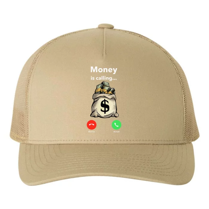 Money The Gang Ster Entrepreneur Christmas Hip Hop Yupoong Adult 5-Panel Trucker Hat