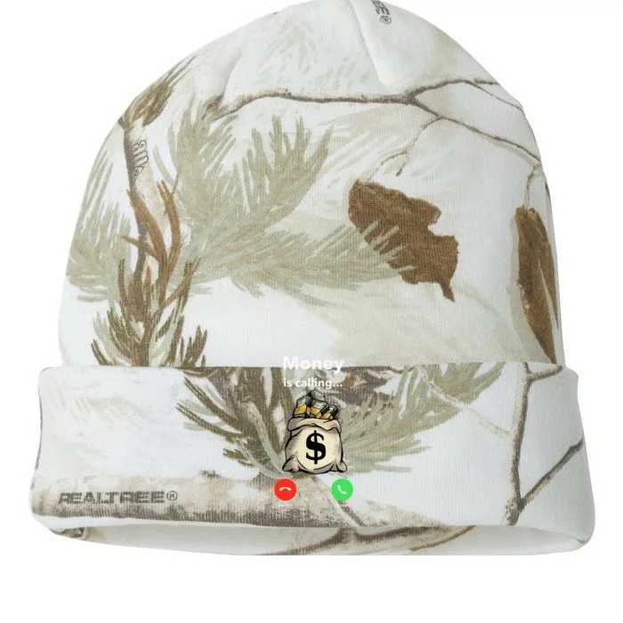 Money The Gang Ster Entrepreneur Christmas Hip Hop Kati - 12in Camo Beanie