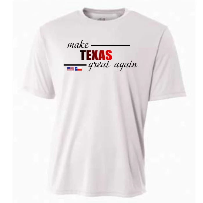 Make Texas Great Again Cooling Performance Crew T-Shirt