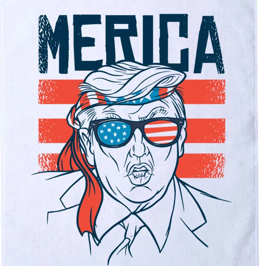 Merica Trump Gift Platinum Collection Golf Towel