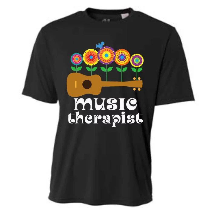 Music Therapist Gift Cooling Performance Crew T-Shirt