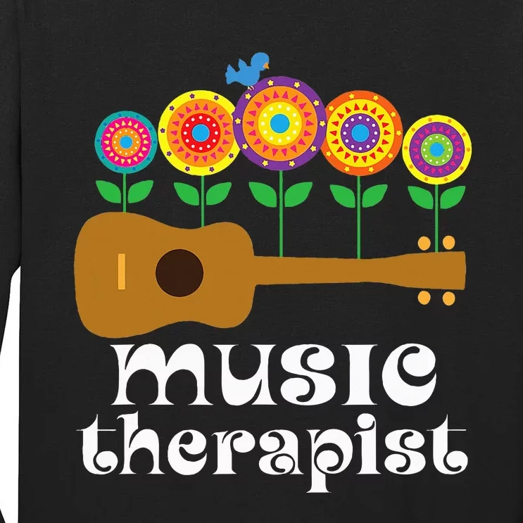 Music Therapist Gift Tall Long Sleeve T-Shirt