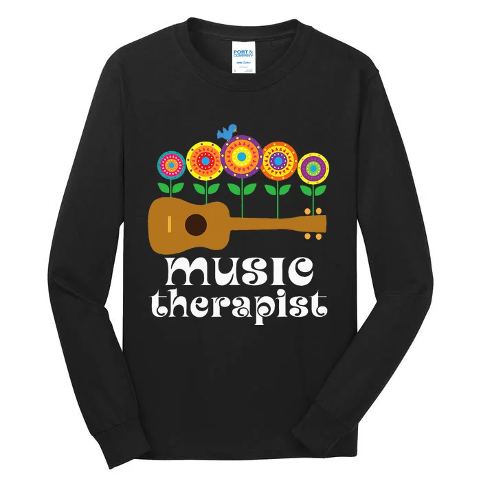 Music Therapist Gift Tall Long Sleeve T-Shirt