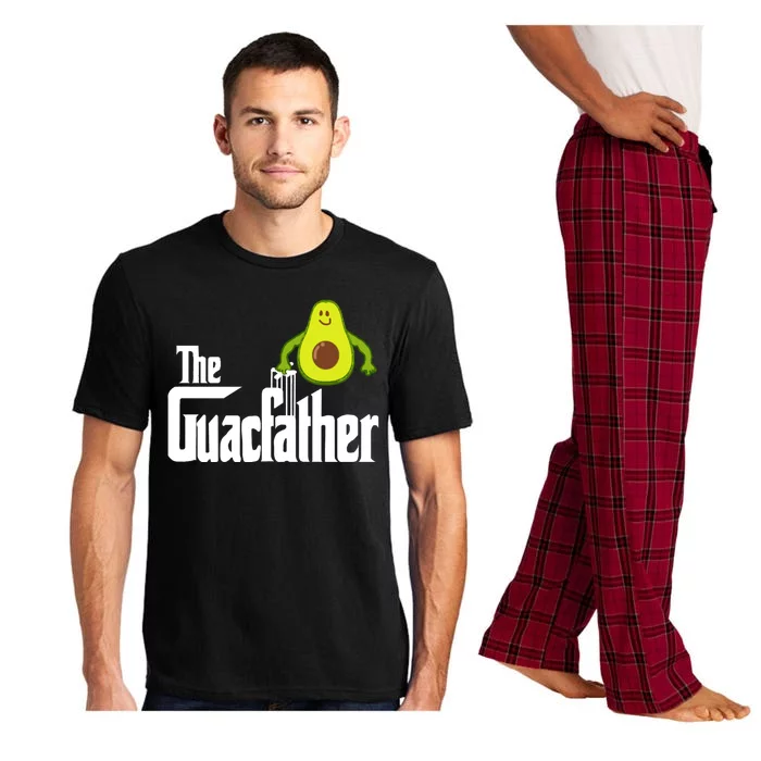 Men The Guac Father Funny Guacamole Avocado Lover Pajama Set