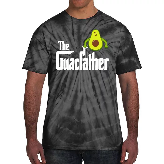 Men The Guac Father Funny Guacamole Avocado Lover Tie-Dye T-Shirt