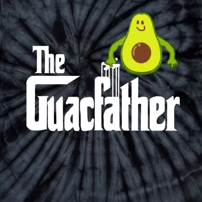 Men The Guac Father Funny Guacamole Avocado Lover Tie-Dye T-Shirt