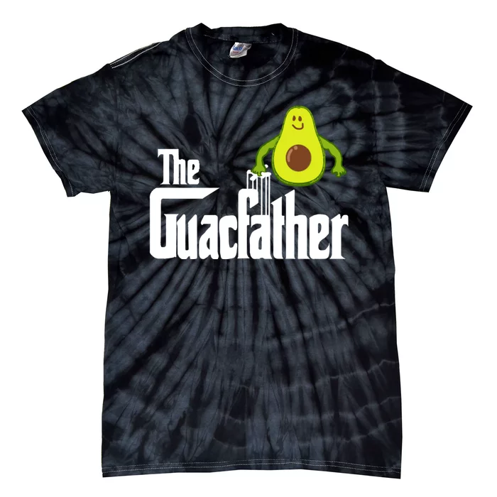 Men The Guac Father Funny Guacamole Avocado Lover Tie-Dye T-Shirt