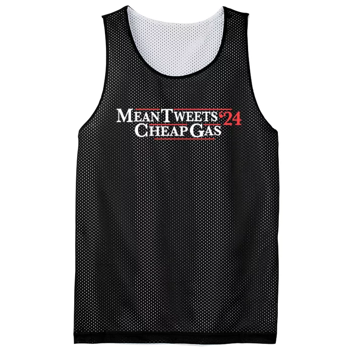 Mean Tweets Gas 2024 Mesh Reversible Basketball Jersey Tank