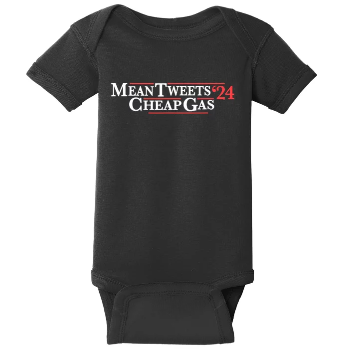 Mean Tweets Gas 2024 Baby Bodysuit