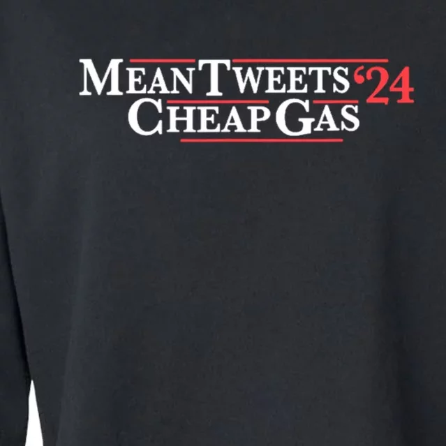 Mean Tweets Gas 2024 Cropped Pullover Crew