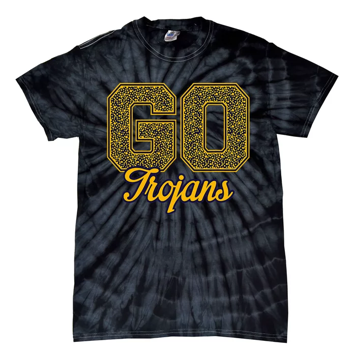 Milpitas T.R.O.J.A.N.S Go! School Pride Tie-Dye T-Shirt