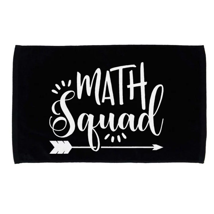 Math Teacher Gift Math Squad Mathematics Club Microfiber Hand Towel