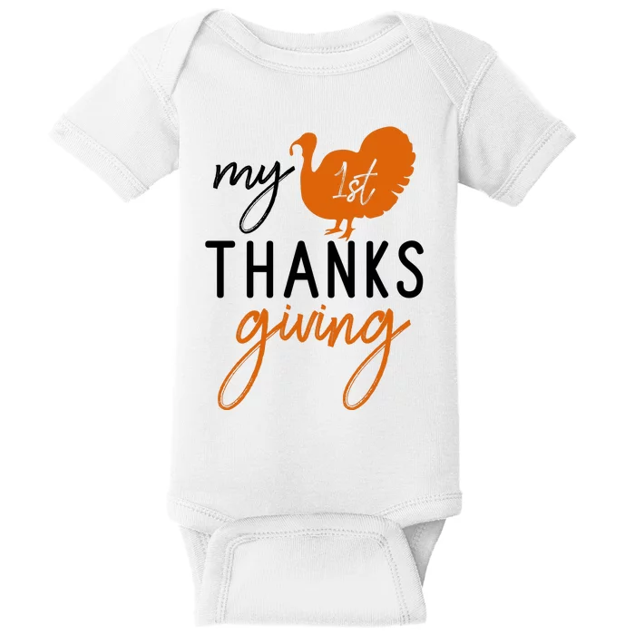 My Thanks Giving Baby Bodysuit