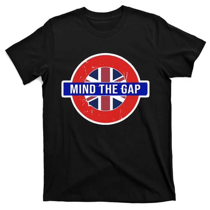 Mind The Gap Great London Vacation Tourist T-Shirt