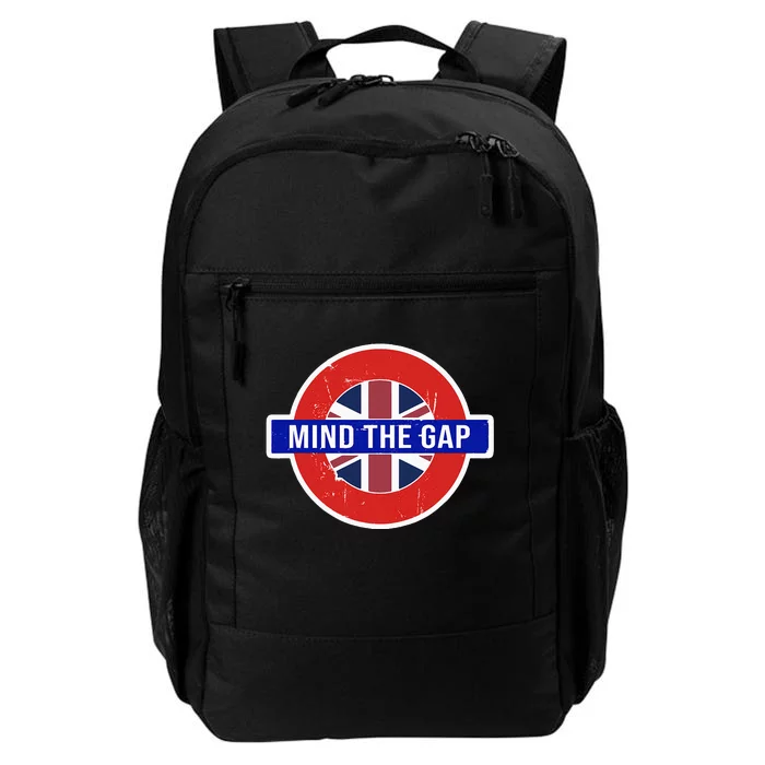 Mind The Gap Great London Vacation Tourist Daily Commute Backpack