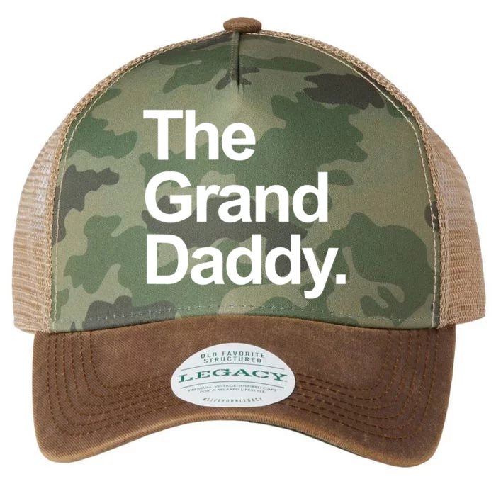 Mens The Granddaddy Cute Cool Funny Family Matching Shirt Legacy Tie Dye Trucker Hat