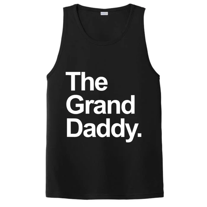 Mens The Granddaddy Cute Cool Funny Family Matching Shirt Performance Tank