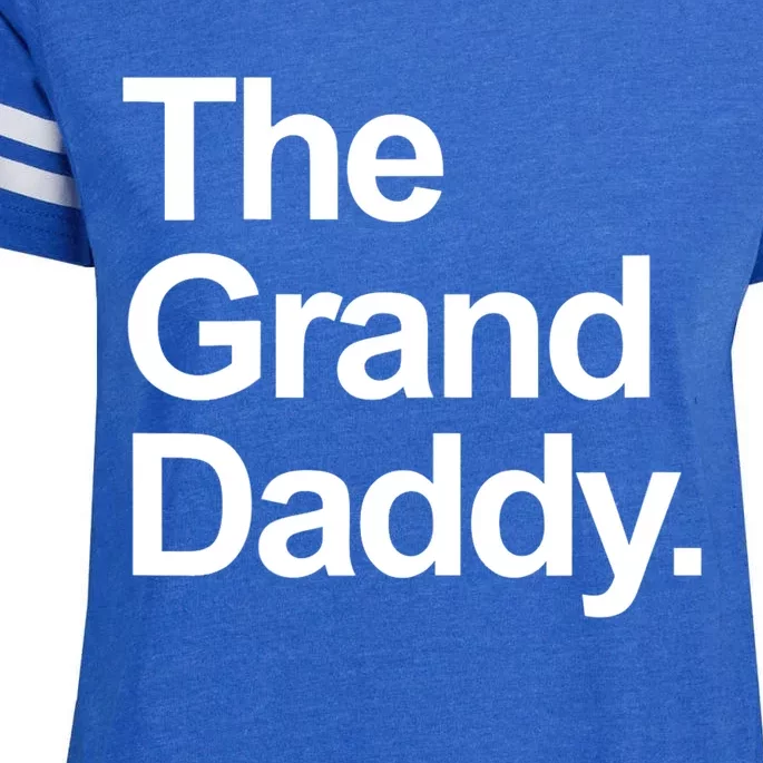 Mens The Granddaddy Cute Cool Funny Family Matching Shirt Enza Ladies Jersey Football T-Shirt