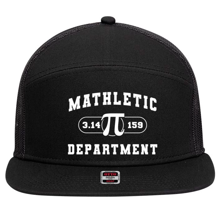 Math Teacher Gift 7 Panel Mesh Trucker Snapback Hat