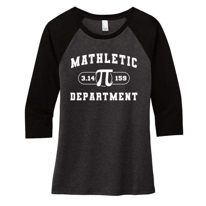 Math Teacher Gift Women's Tri-Blend 3/4-Sleeve Raglan Shirt