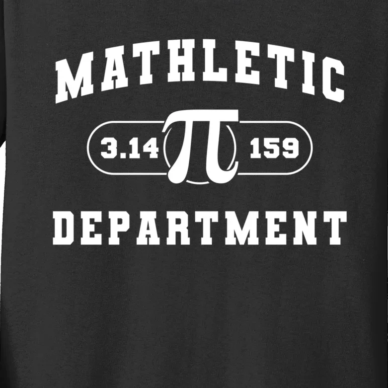 Math Teacher Gift Kids Long Sleeve Shirt