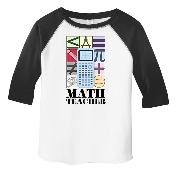 Math Teacher Gift Toddler Fine Jersey T-Shirt