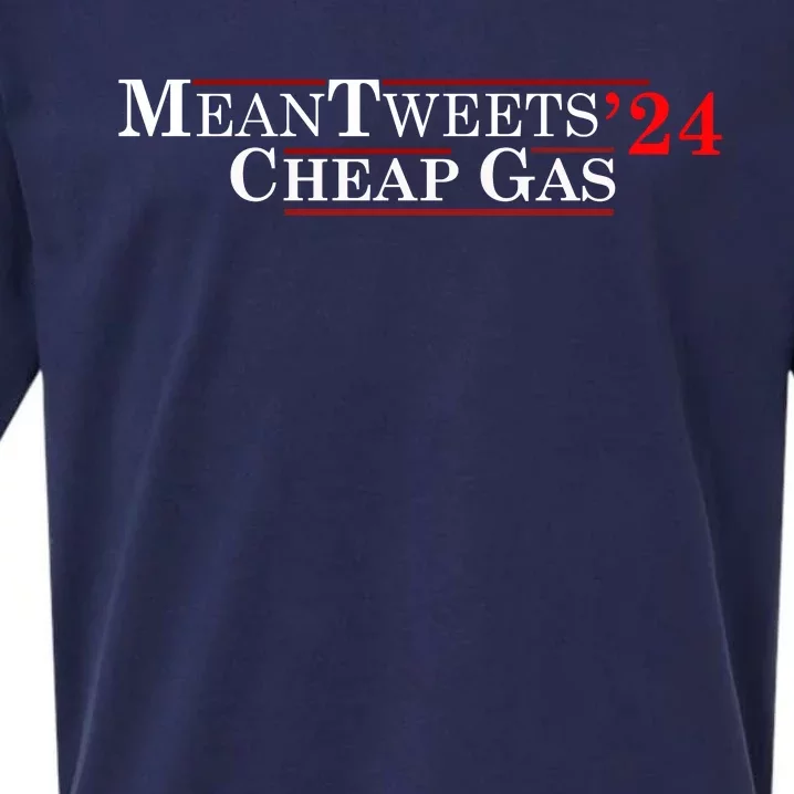 Mean Tweets Gas 2024 Sueded Cloud Jersey T-Shirt