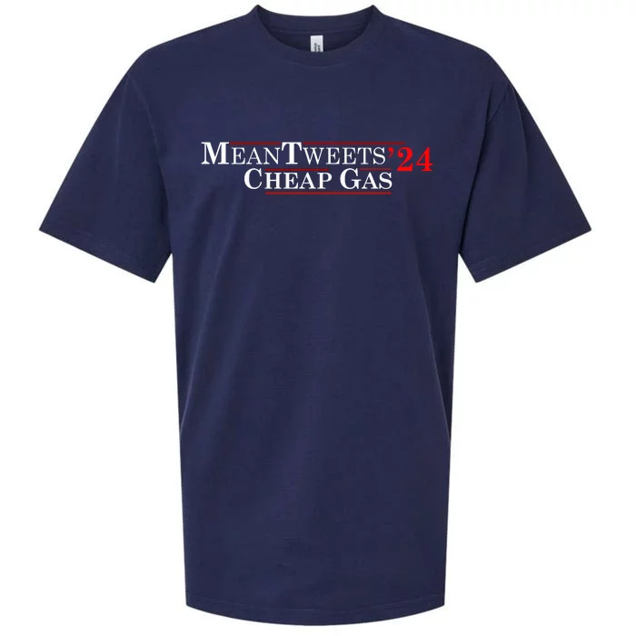 Mean Tweets Gas 2024 Sueded Cloud Jersey T-Shirt