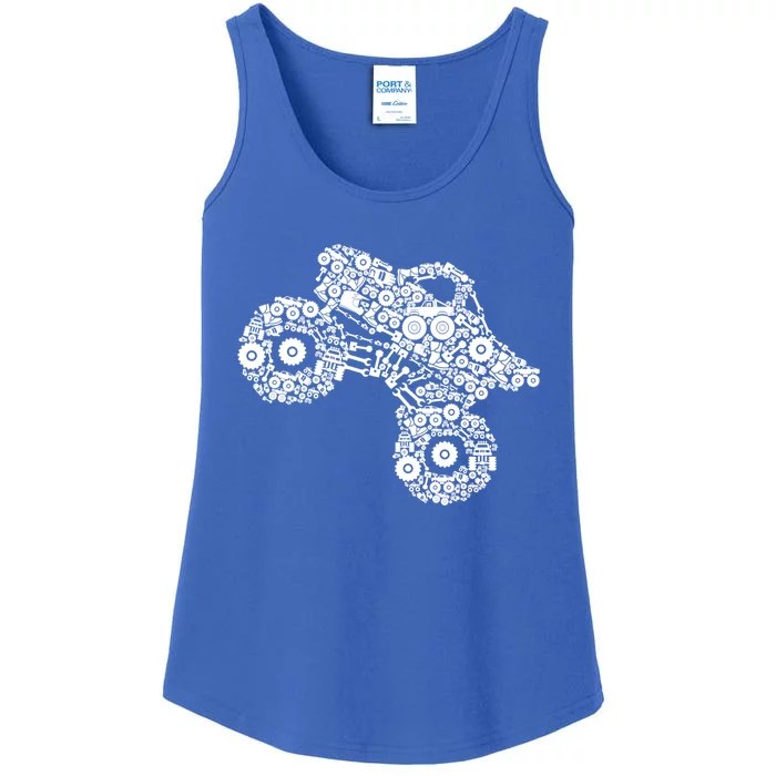 Monster Truck Gift Ladies Essential Tank