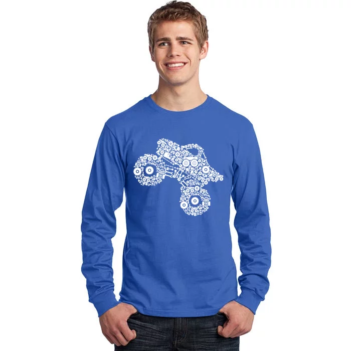 Monster Truck Gift Tall Long Sleeve T-Shirt