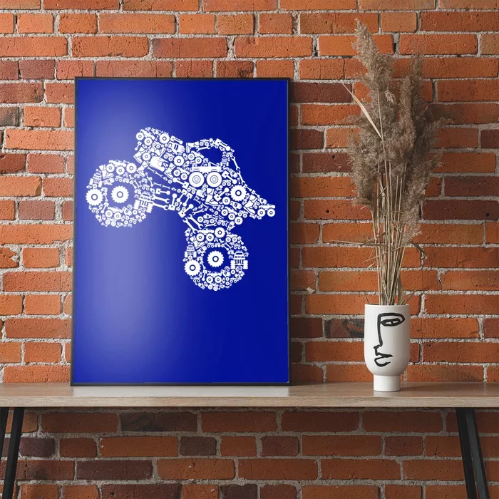 Monster Truck Gift Poster