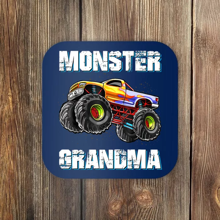 Monster Truck Grandma Monster Truck Are My Jam Truck Lovers Coaster