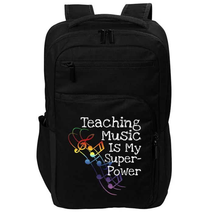 Music Teacher Gift Impact Tech Backpack