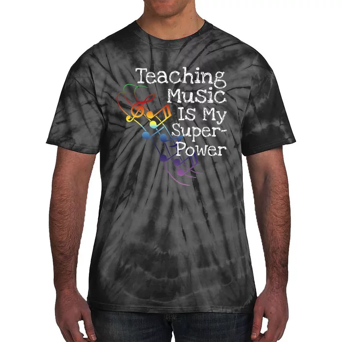 Music Teacher Gift Tie-Dye T-Shirt