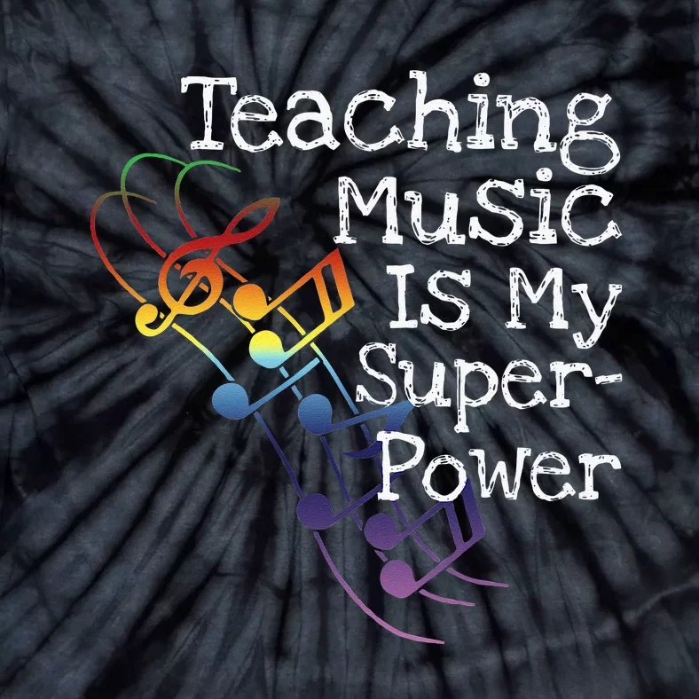 Music Teacher Gift Tie-Dye T-Shirt