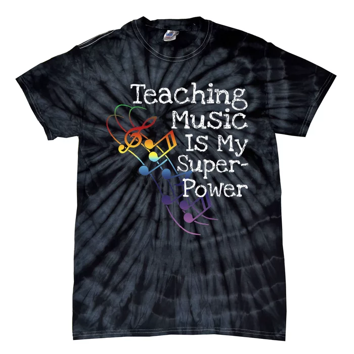 Music Teacher Gift Tie-Dye T-Shirt