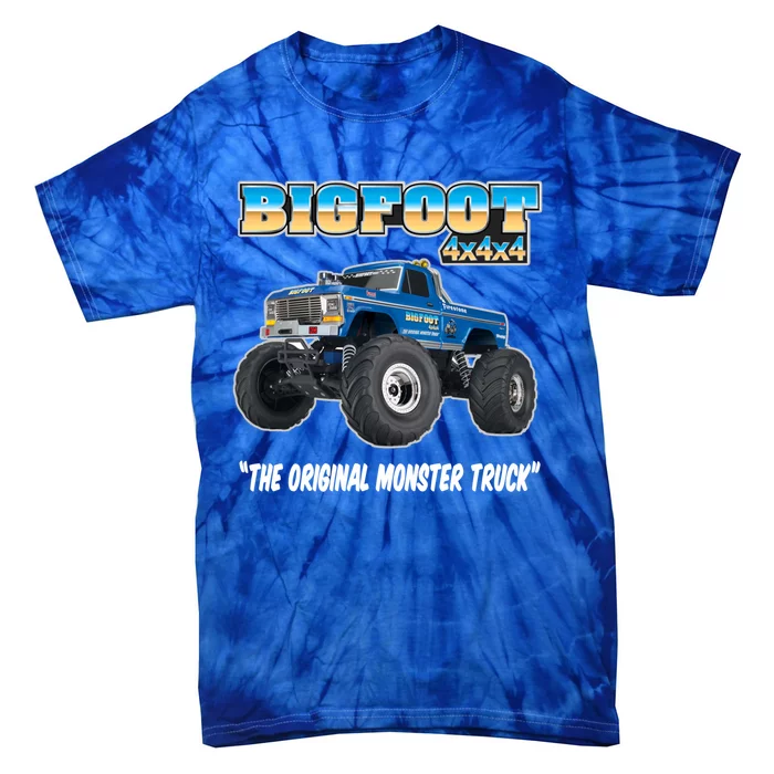 Monster Truck Gift Tie-Dye T-Shirt