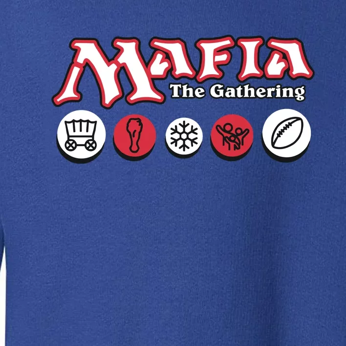 Mafia The Gathering Toddler Sweatshirt