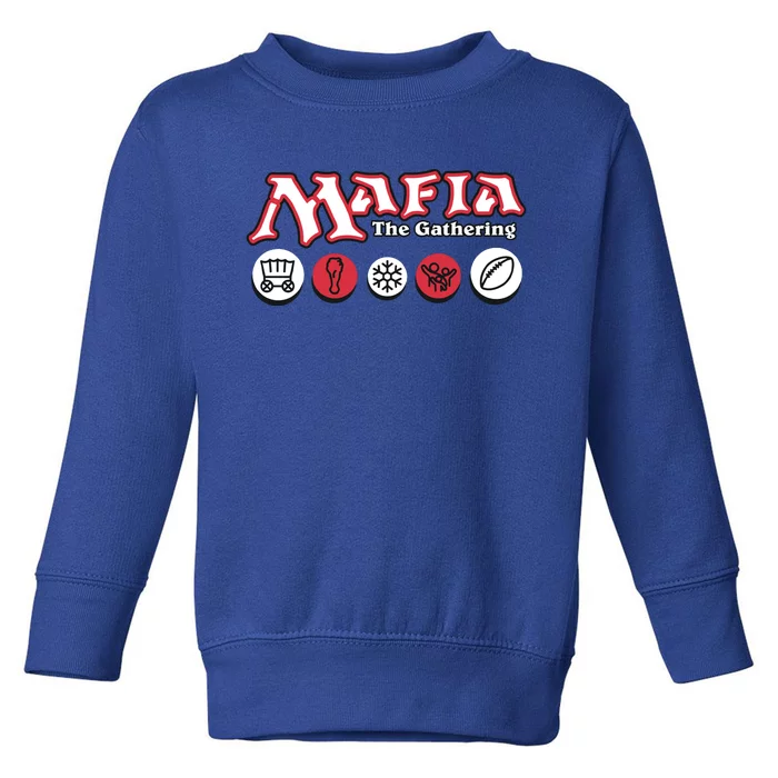 Mafia The Gathering Toddler Sweatshirt