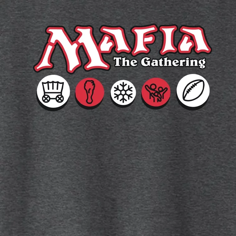 Mafia The Gathering Women's Crop Top Tee