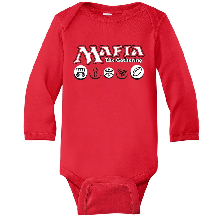 Mafia The Gathering Baby Long Sleeve Bodysuit