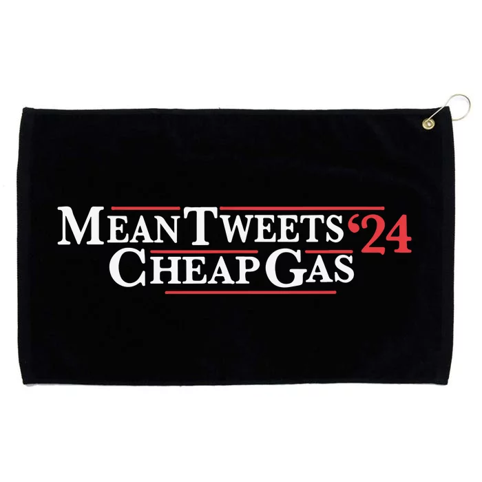 Mean Tweets Gas 2024 Grommeted Golf Towel