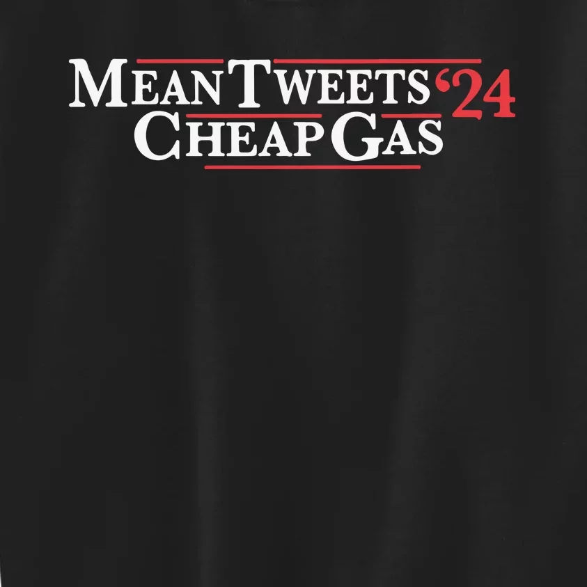 Mean Tweets Gas 2024 Kids Sweatshirt