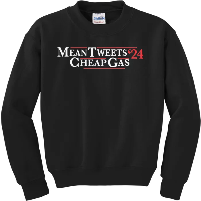 Mean Tweets Gas 2024 Kids Sweatshirt